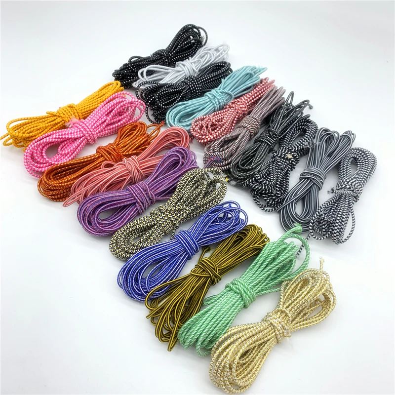 5 ярдов/партия эластичная лента для шитья 2 мм|Резинки| |