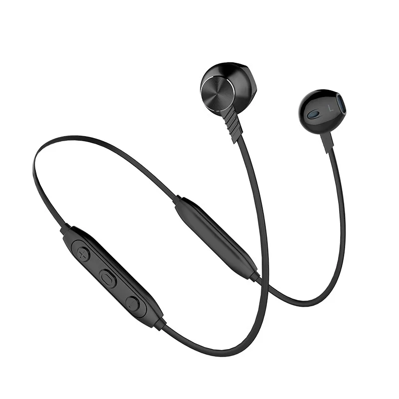 Langsdom металлические Bluetooth наушники L5B стерео Беспроводная игровая гарнитура Bluetooth спортивные наушники L5 с HD микрофоном для телефонов - Цвет: Black L5B