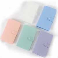 5 kinds solid color holder binders albums 240 cards capacity cards for 5890mm board game cards book sleeve holder