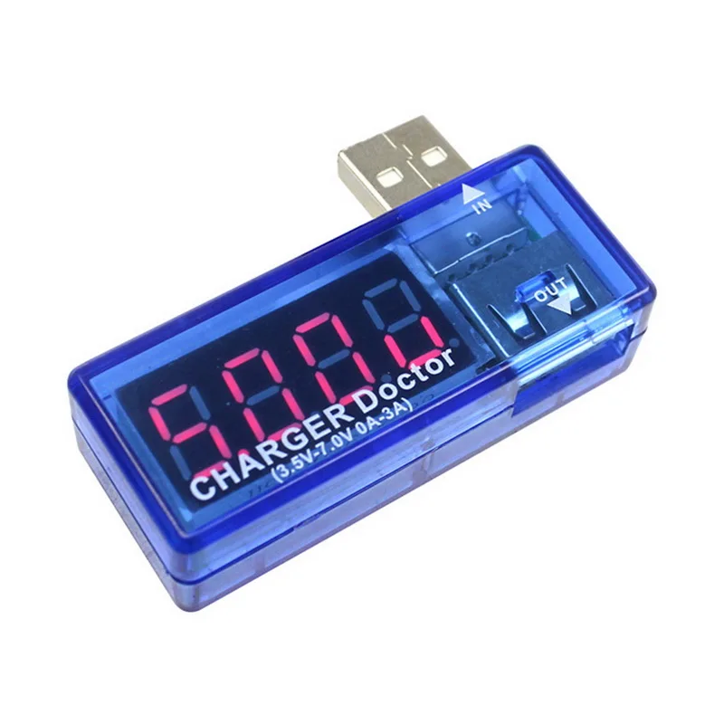 Мини-тестер с ЖК-дисплеем USB измеритель напряжения и силы тока | Инструменты