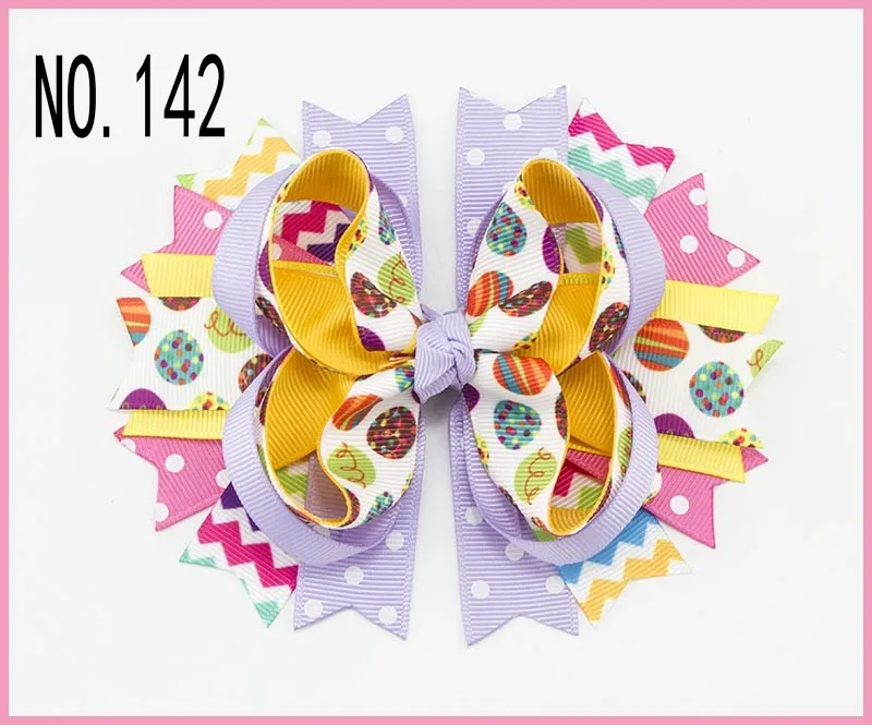 Бесплатная доставка 100 шт. пасхальные банты для волос B group заколки в форме кролика