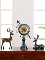 creative globe ornaments home living room office study desktop home furnishings clock furnishings