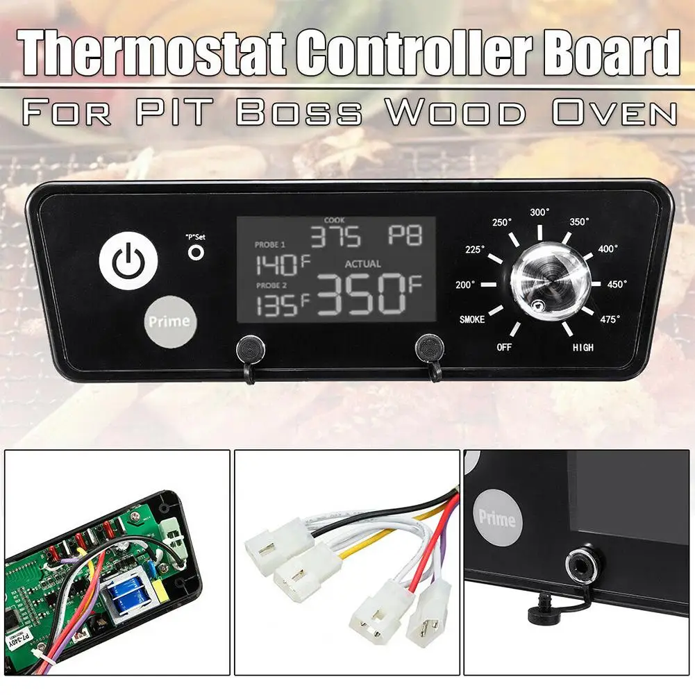 ЖК-дисплей двойной интерфейс кухонные гранулы термостат контроллер платы RTD