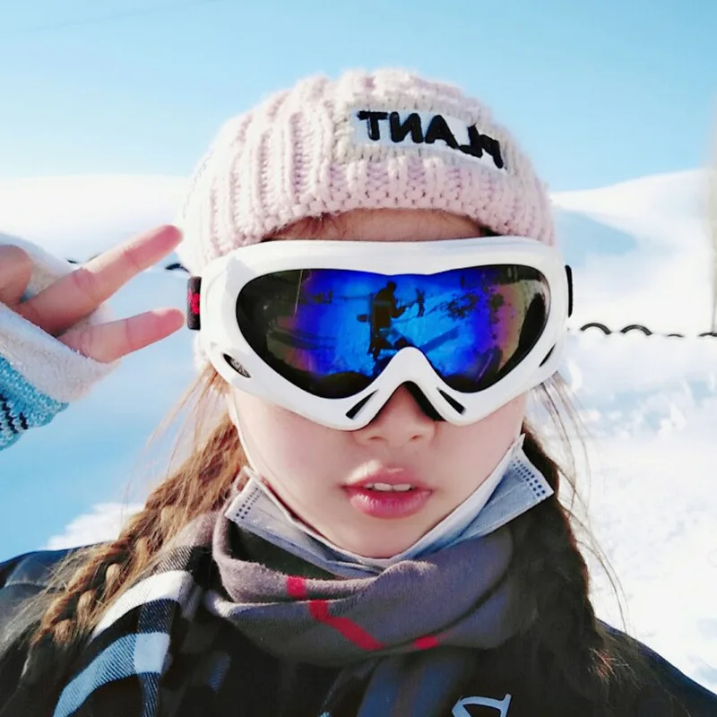 LEOSOXS Ski Glasses Single Layer Adult Children's Windproof Sand Dust Mountaineering Outdoor Sports Equipment | Спорт и