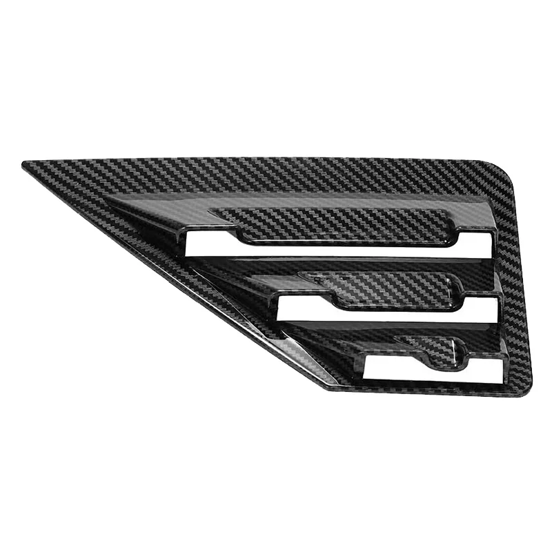 

Carbon Fiber Rear Triple-cornered Window Louver Shutter Cover Trim for Toyota C-HR CHR 2016 2017 2018 2019