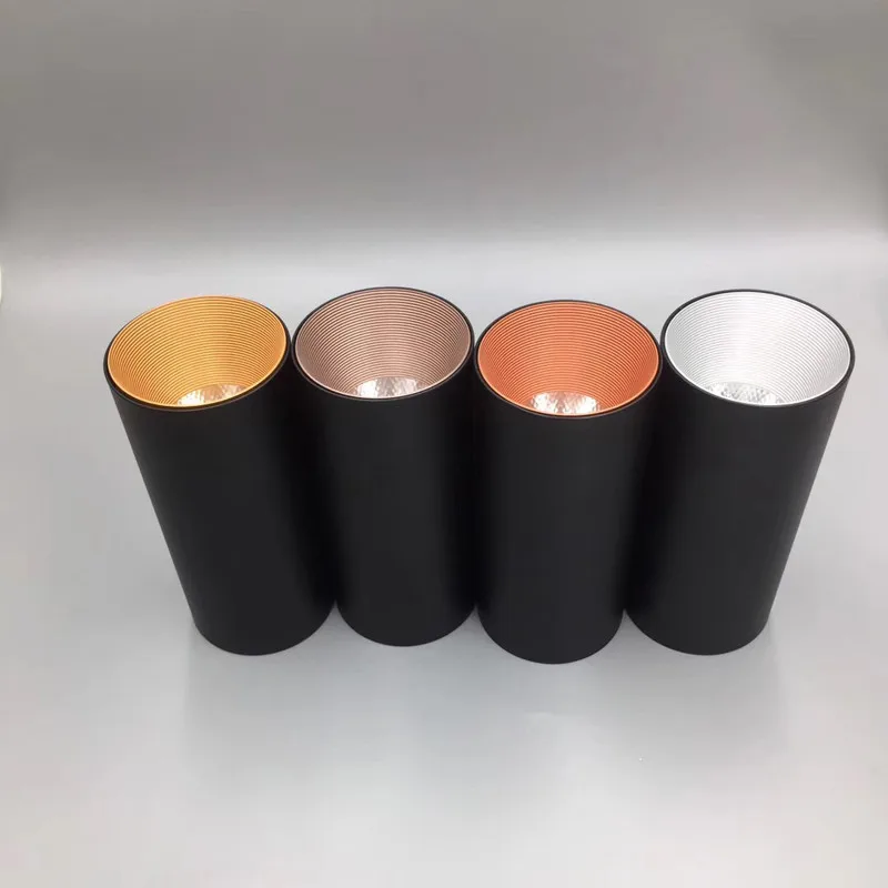 Приглушаемый светодиодный круглый потолочный светильник COB 10 Вт 12 15 20 110/220 В