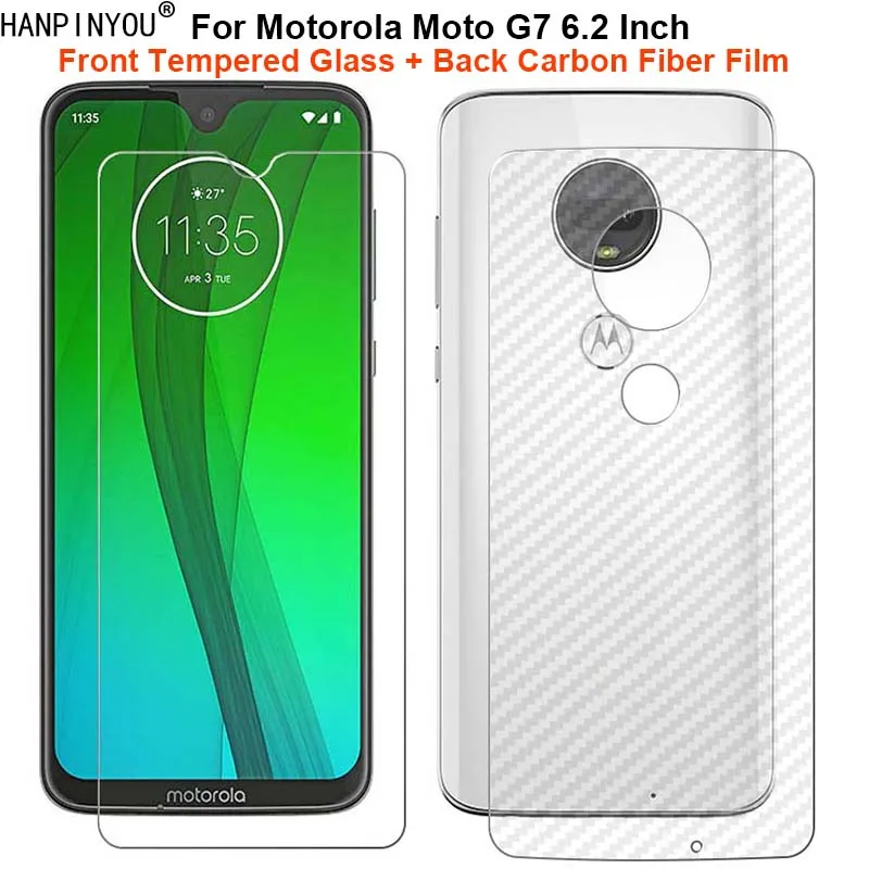 1 комплект = мягкая задняя пленка из углеродного волокна для Motorola Moto G7 6 2 дюйма +