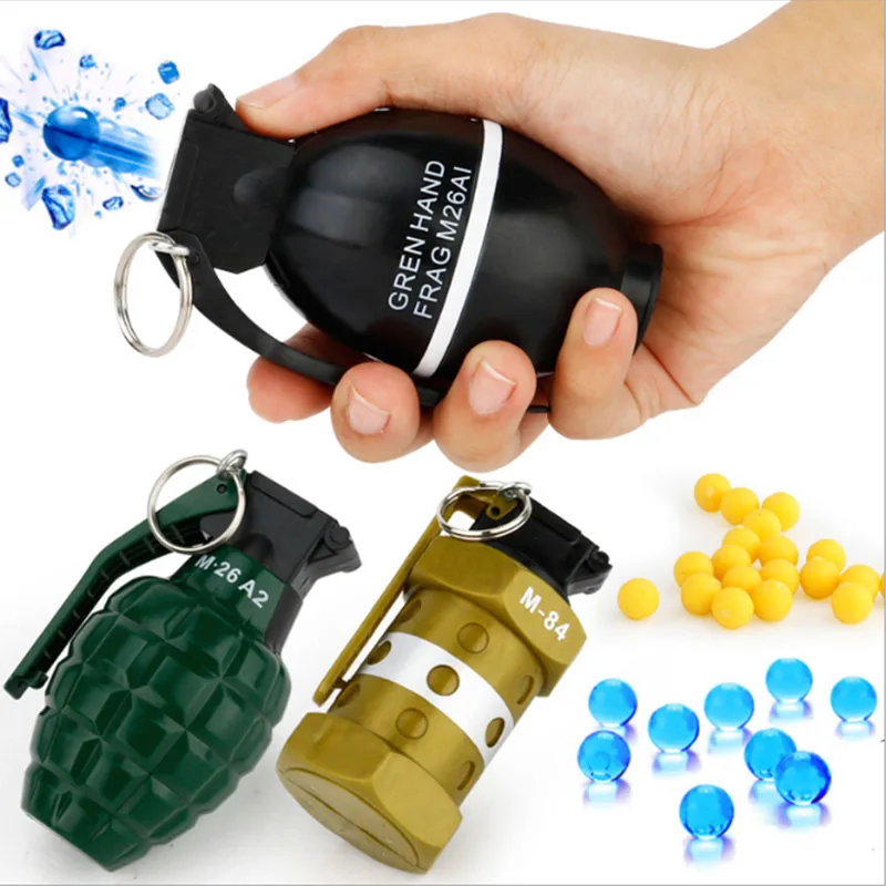 Детские гранаты игрушечные граффити CS штурмовые снайперы оружие гелевые