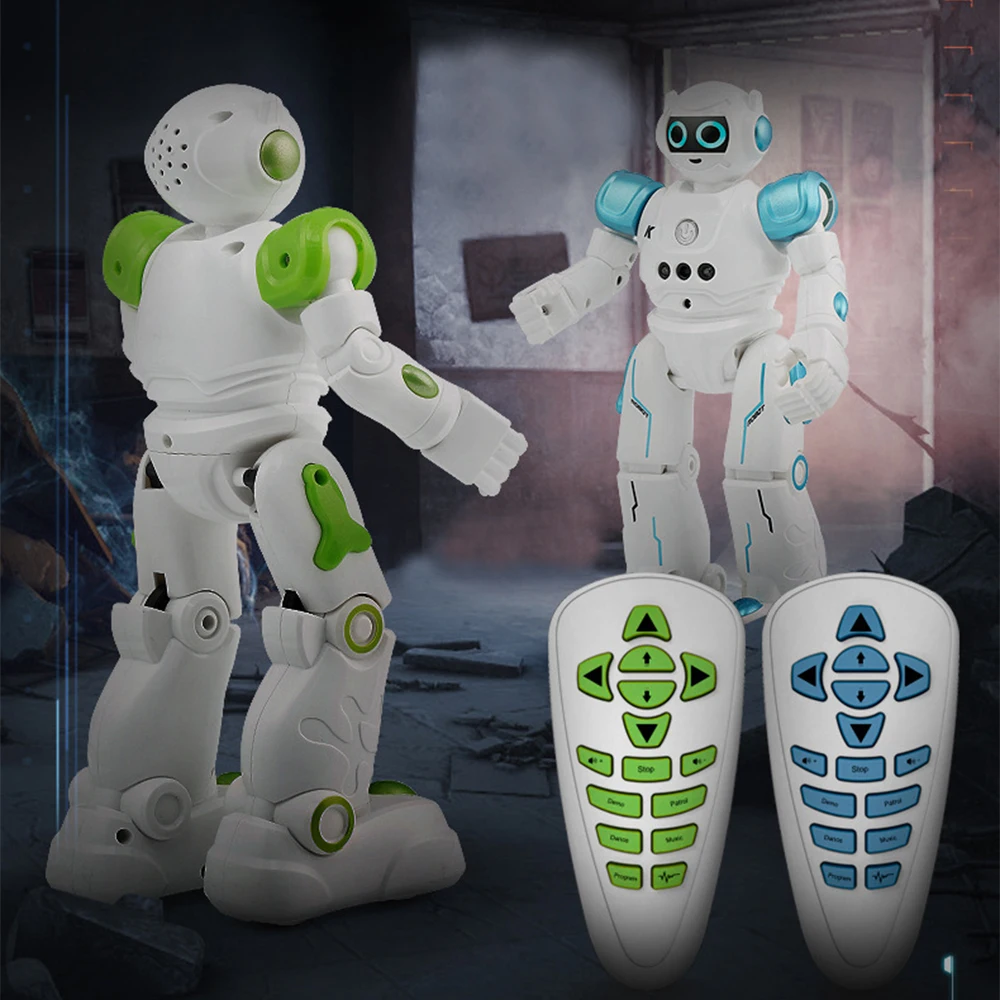 Gesture Remote Control Toys for Kids Programmable Smart Robot Companion Game Fun Learning Music Dance Rechargeable Toy Hot | Игрушки и