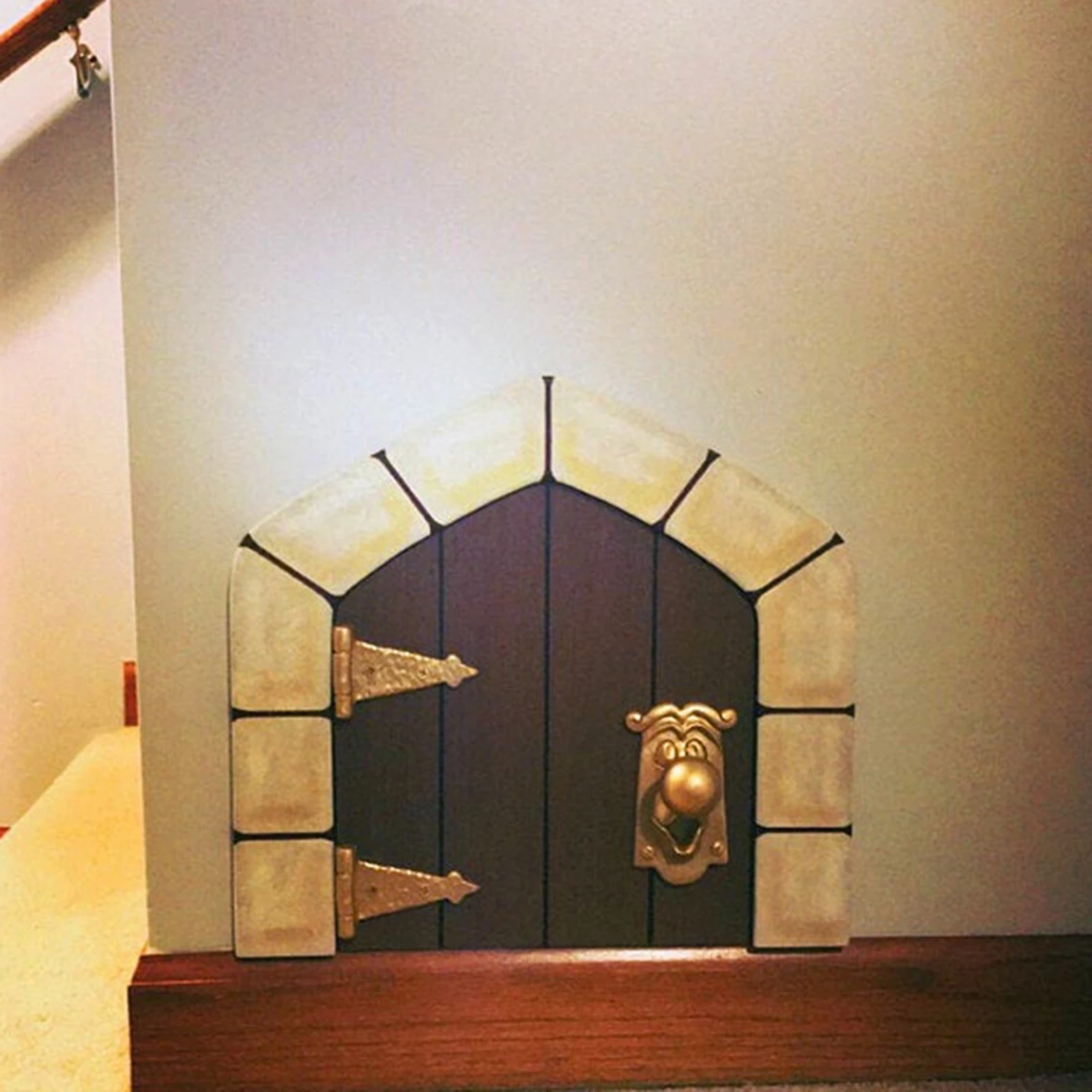 Мини сказочная дверь двор садовая скульптура Статуэтка для детской комнаты