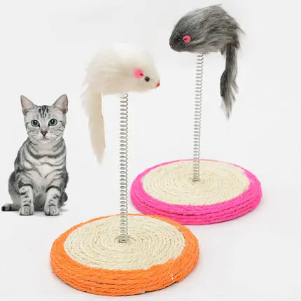 Игрушка для кошек забавный интерактивный плюшевый Кот игрушка котят жевательная