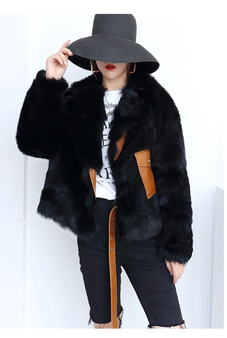 

Fashion Vintage Genuine Wool Fur Coat Motorcycle Female Jacket Autumn Winter 2020 Warm Women's Coats Abrigos Para Mujer Zjt1550
