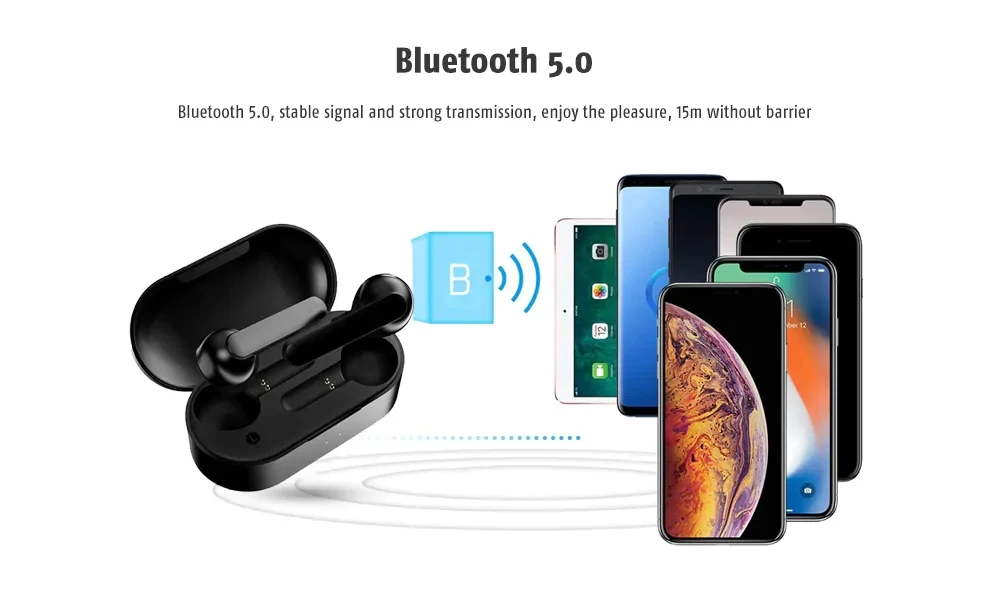 Оригинальные наушники MI T3 TWS Bluetooth 5,0 HiFi Mic CVC DSP с шумоподавлением Smart Touch двусторонний вызов наушники добавить зарядную коробку