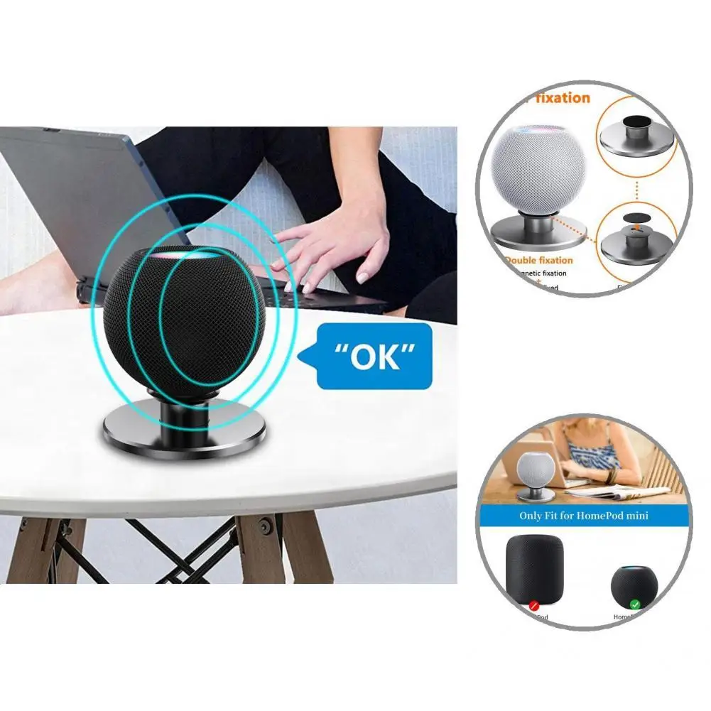

Lightweight Excellent Aluminium Alloy Speaker Desktop Bracket Fine Workmanship Speaker Bracket High Strength