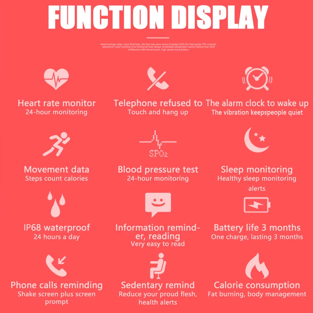 CR11 Смарт-часы для детей водонепроницаемые IP68 фитнес-трекер модные спортивные