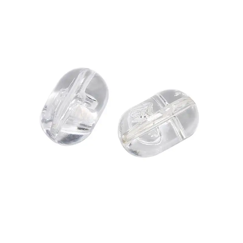 Пластиковые крестообразные бусины для рыбалки Т-образные Овальные 2 размера