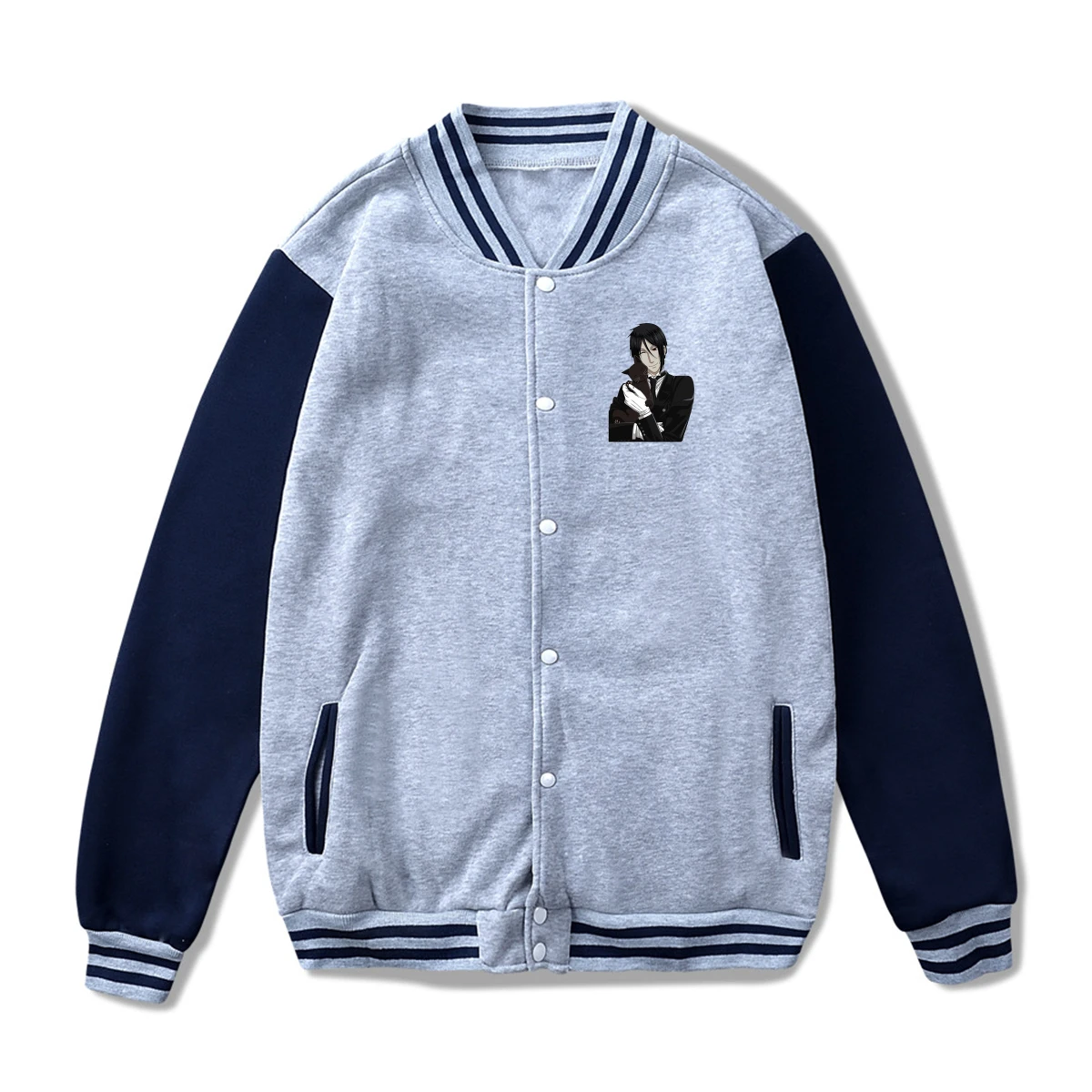 

Куртка унисекс бейсбольная с буквенным принтом, в стиле Харадзюку