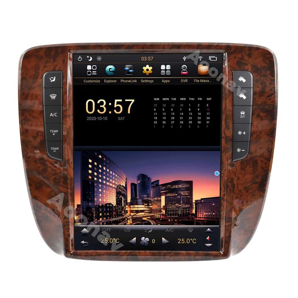 Автомагнитола на Android для GMC Yukon/ Chevrolet Tahoe/Chevrolet silverado 2007-2012 автомобильное стерео