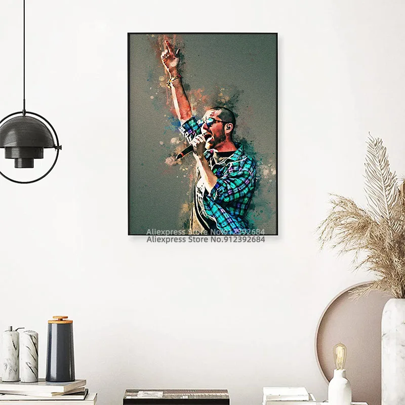 Плакаты и принты Dan Smith Singer искусство на стену картины для декора гостиной | Дом