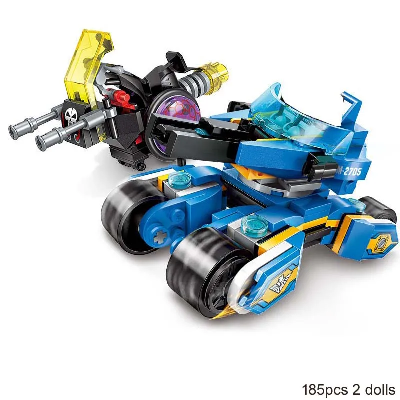 Развивающий строительный блок высокотехнологичная эпоха сияющая колесница 2