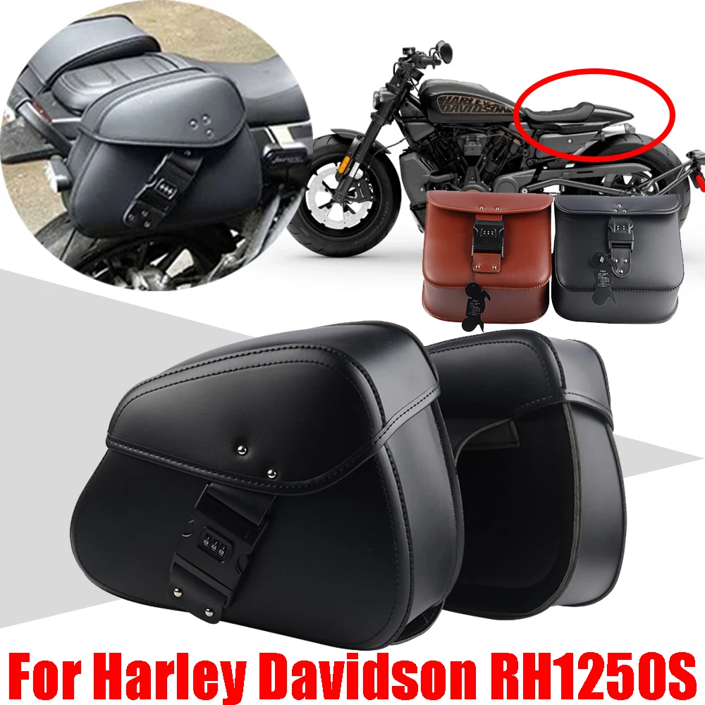 

For Harley Davidson Sportster S RH1250S RH 1250 S RH 1250S Saddle Bag Motorcycle Accessories Luggage Side Bag Tool Storage Bags