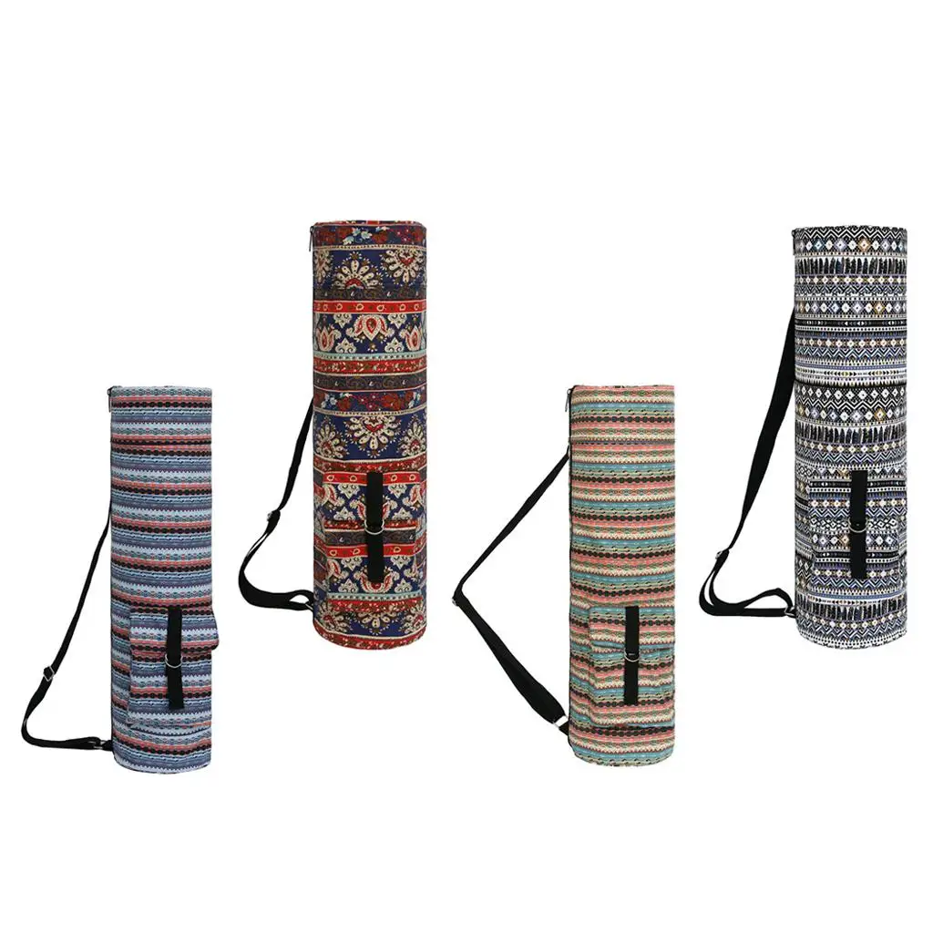 Сумка для йоги с принтом сумка коврика мужская женская спортивная рюкзак