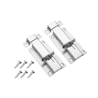 2pcs 3inch 4inch security easy install sliding bolts door latch gate heavy duty home anti theft window stainless steel hardware
