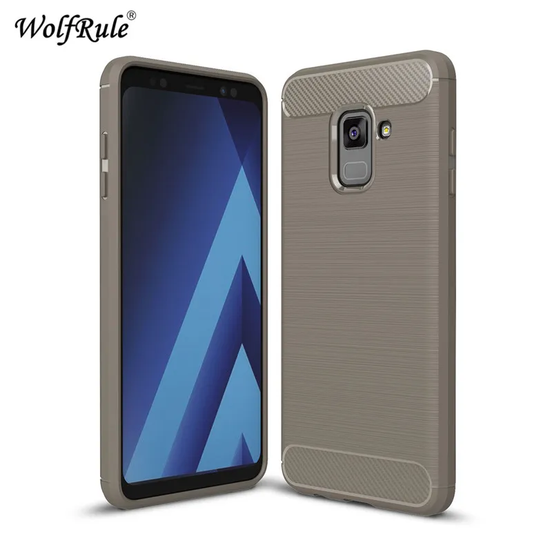 

For Case Samsung Galaxy A8 Cover Shockproof Silicone Brushed Case For Samsung Galaxy A8 Case A830 Shell 5.6