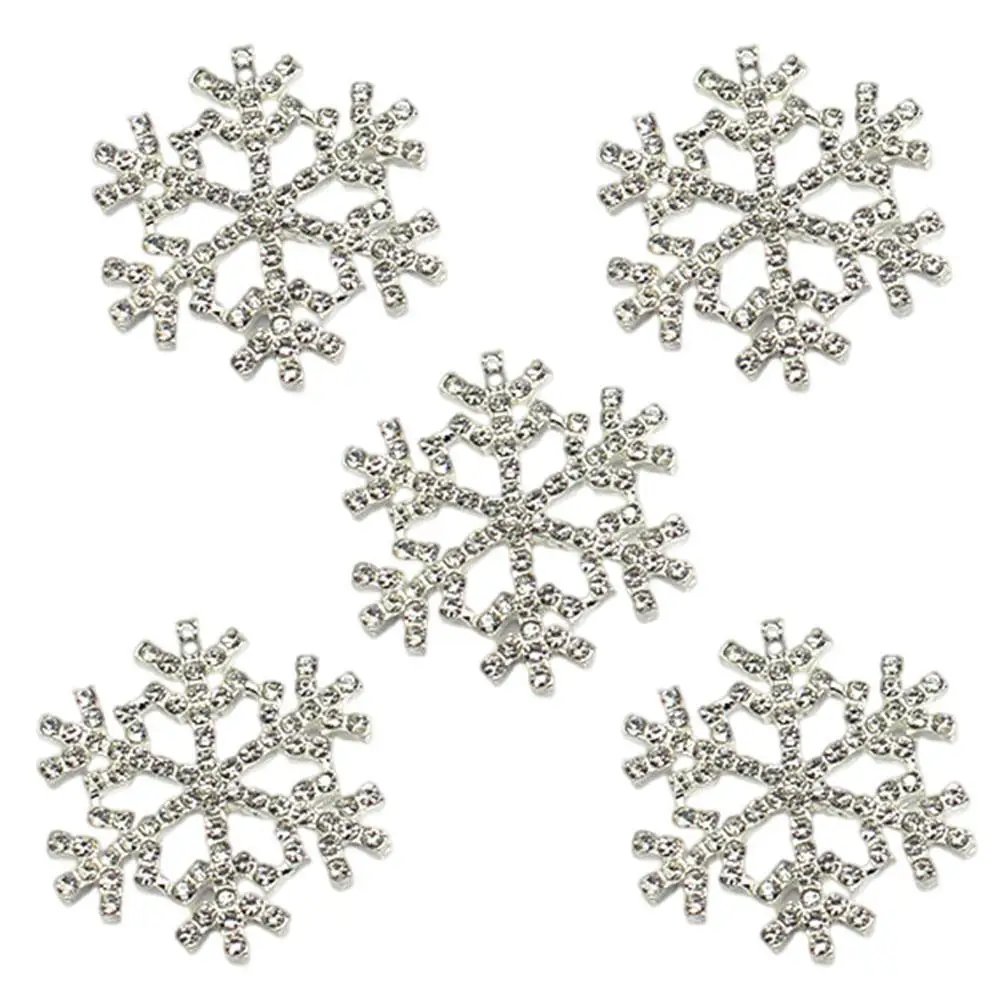 

New Snows Alloy Buttons Sewing Decor Diamond Diy Clothing Bag Jewelry Accessories Diamond Flower Plate Alloy Handmade Props
