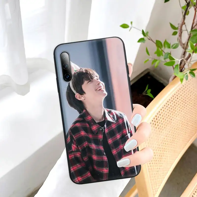 

True Beauty Hwang In Yeop Black Silicone Phone Cover For Samsung A51 A71 A50 A21 A20 A20E A31 A30 A40 A70 A01 A10 A11 A30S Case