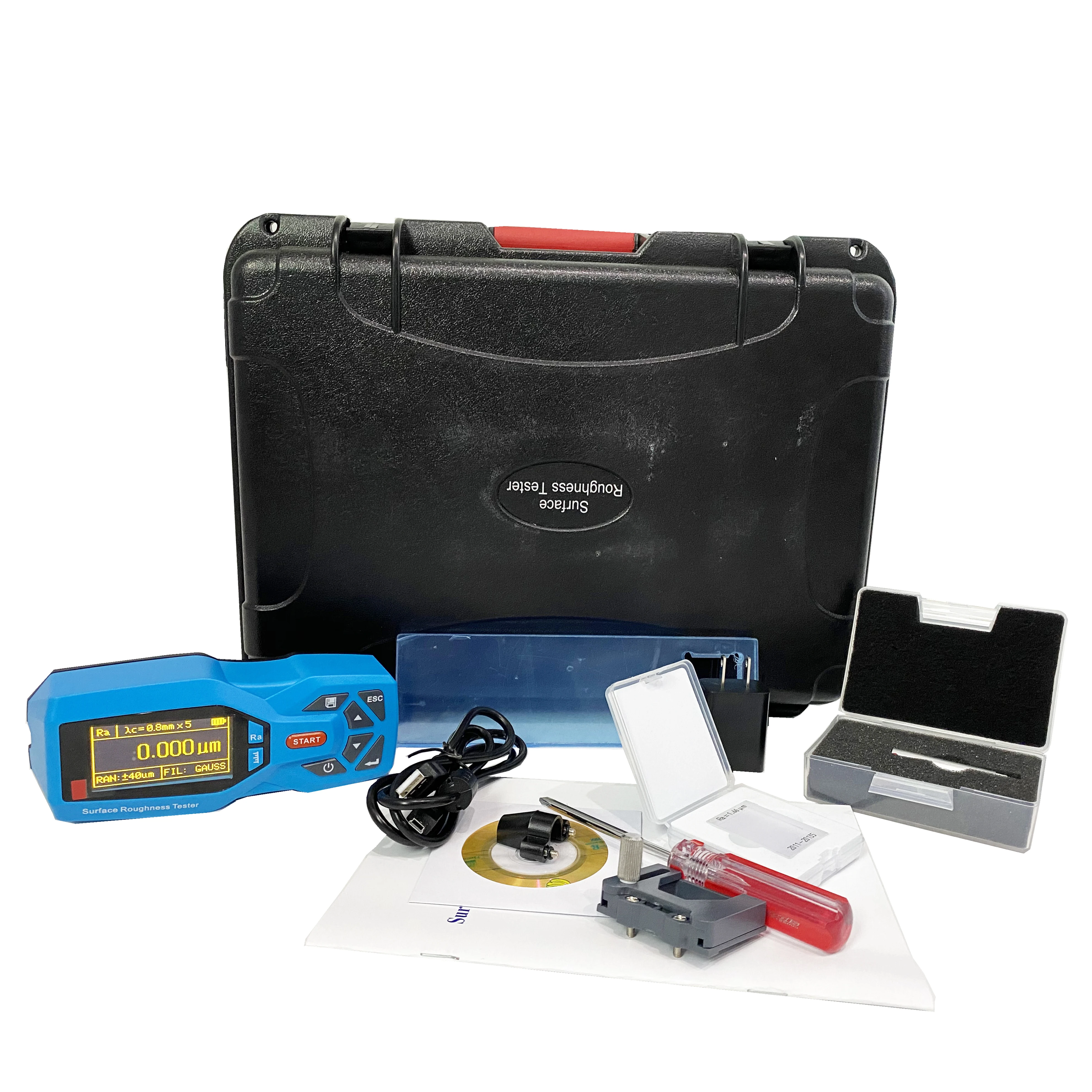 Портативный Измеритель шероховатости поверхности KR220 Ra Rz Range измерительный