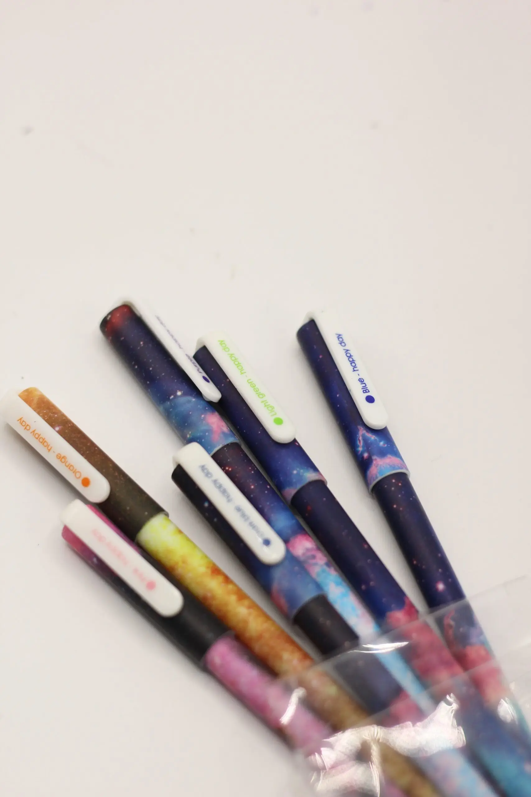 

Special Design Galaxy Pattern 6 S Pen SetiKawaii, Stationery, Fountain Pen, pointers