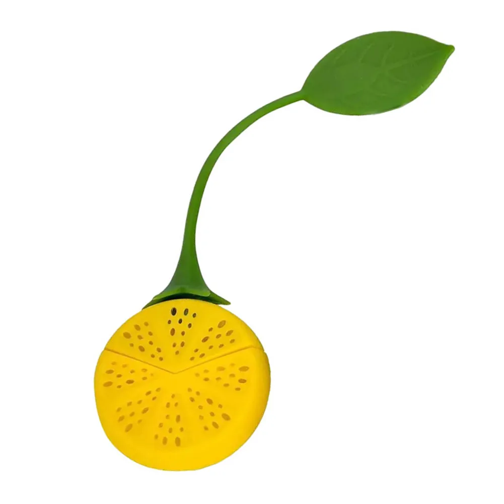 

1PCS Tea Strainer Lemon Silicone Tea Bag Rose Empty Tea Filter Small Calabash Tea Leak Hotel Tea Bag Kitchen Supplies