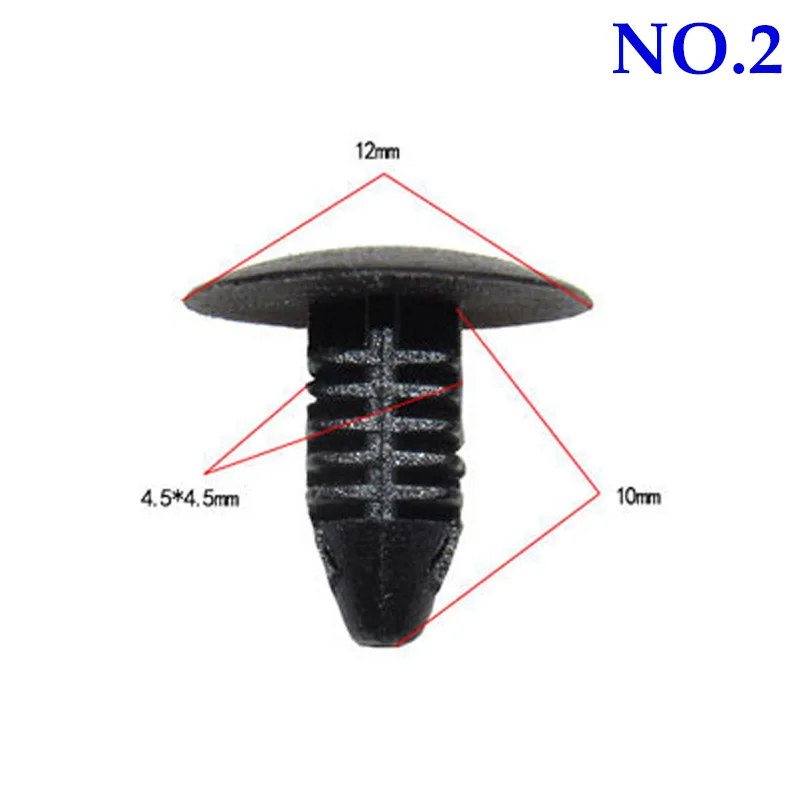 Заклепки пластиковые универсальные для автомобиля крепежи на крышу