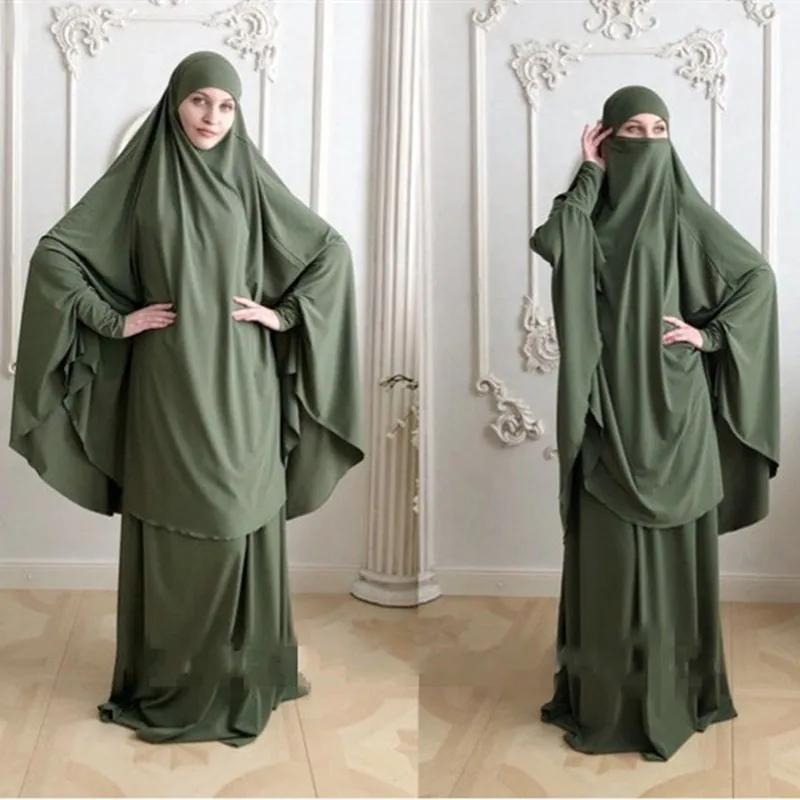 Комплект из 2 предметов для мусульманских женщин Niqab Burka Саудовская Аравия хиджаб
