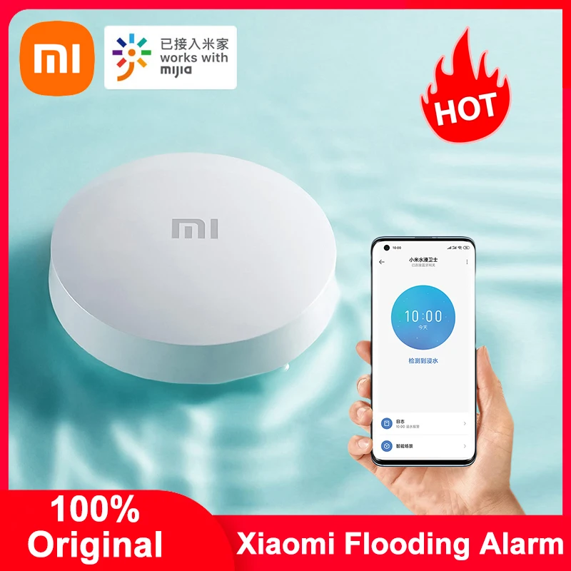 Xiaomi Mi IP67 Water Immersing Sensor Flood Water Leak Sensor Detector Remote Alarm Security Soaking Sensor Wireless Smart Home