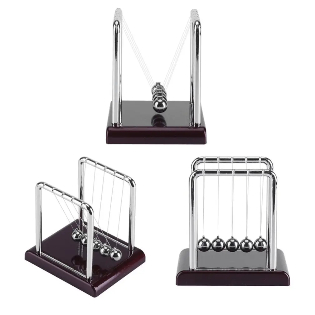 

Newton Cradle Balance Steel Balls School Teaching Supplies Physics Science Pendulum Desk Toy Gifts Home Decoration