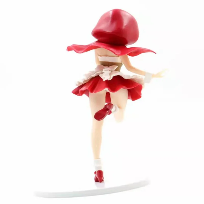 

22Cm Ramrem Little Red Riding Hood Anime Character Model Movable Doll Pvc Material Animation Game Peripheral Model Hand Made