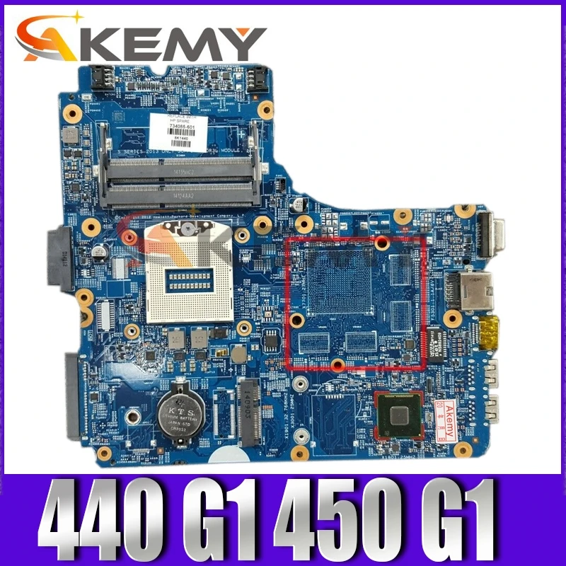 

Материнская плата AKemy для ноутбука HP Probook 440 G1 450 G1, материнская плата 734085-001 734085-501 12241-1 48. 4yw05. 011 SR17D