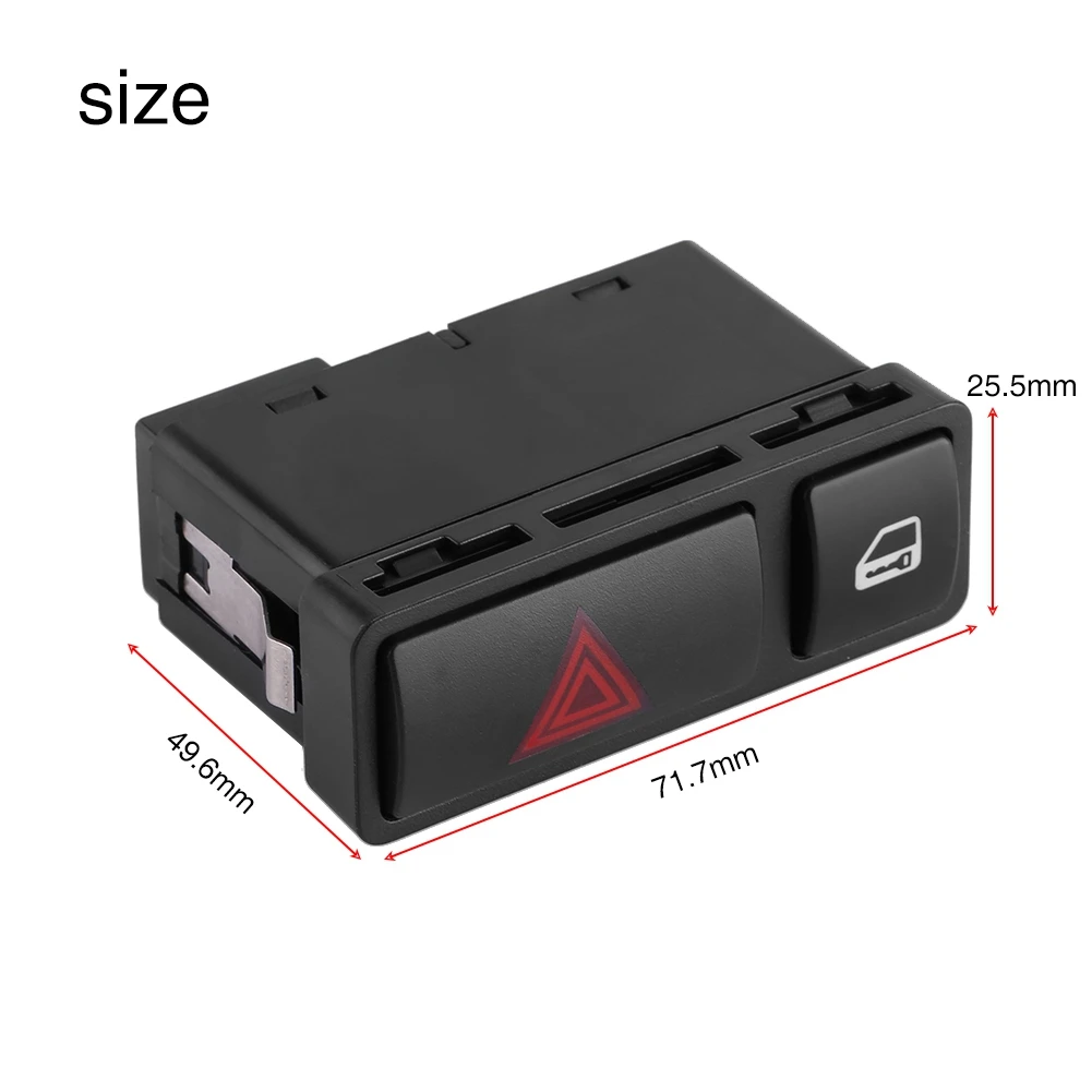 Free Shipping Hazard Warning Door Central Lock Locking Switch for BMW 3 Series E46 E53 E85 325 X5 61318368920 | Автомобили и