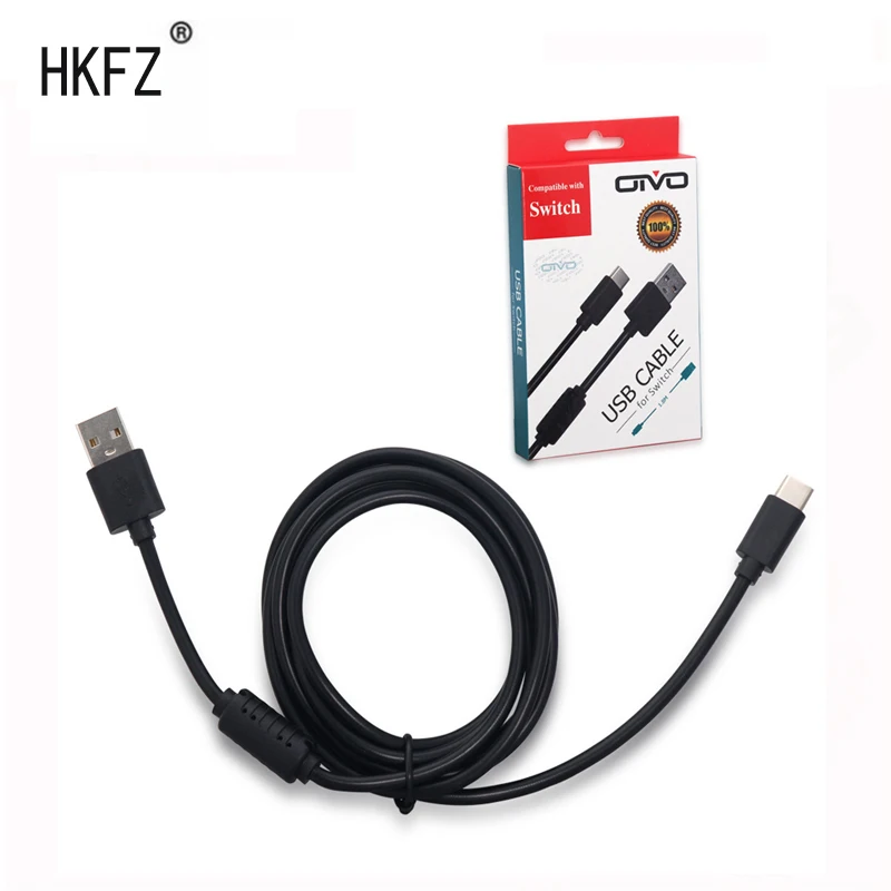1 8 м USB кабель для зарядки Nintendo Switch NS NX игровая консоль зарядное устройство