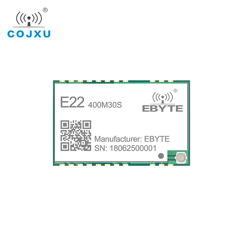 LORAWAN SX1268 LoRa TCXO 433 МГц ebyte E22 400M30S беспроводной трансивер SMD 30dBm IPEX штамп отверстие