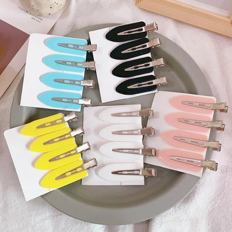 

Women Girls Hair Clip Pin Barrettes Accessories Hair Ornament Hairclip Headwear Popular No Trace Hairpin Styling Hair Tool