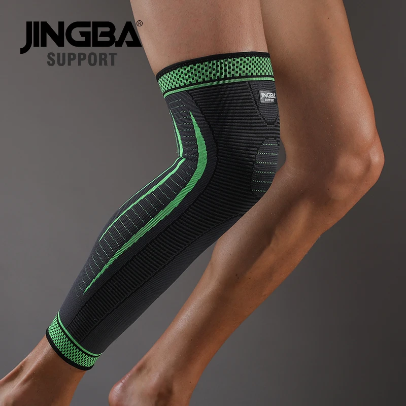 1 шт. нейлоновая защита для колена JINGBA + Поддержка браслета голеностопа