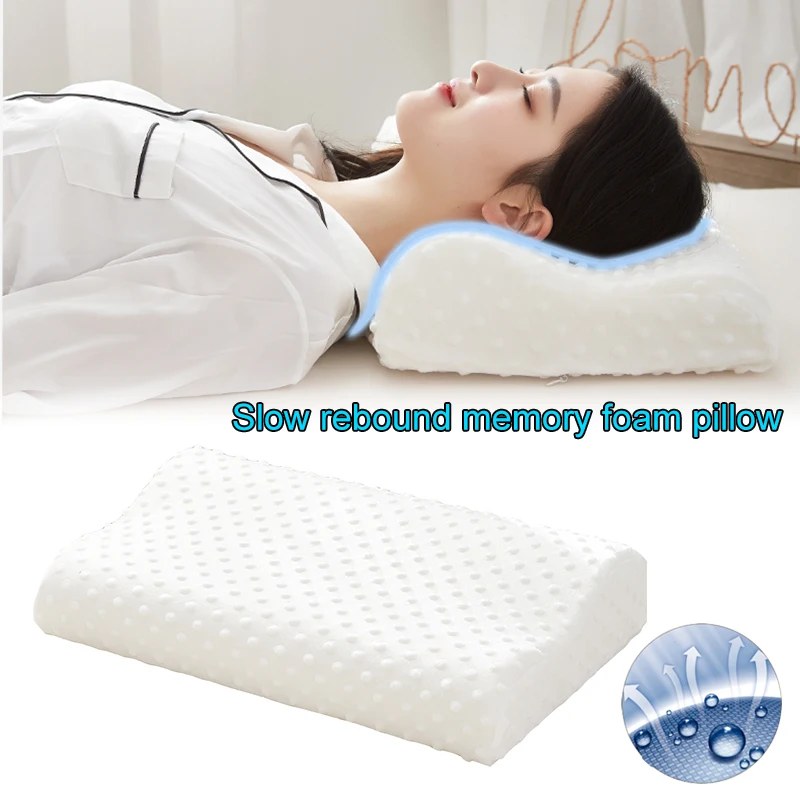 

Memory Foam Pillow Ergonomic Bed Pillow Slow Rebound Orthopedic Pillow for Neck Pain Sleeping SDF-SHIP