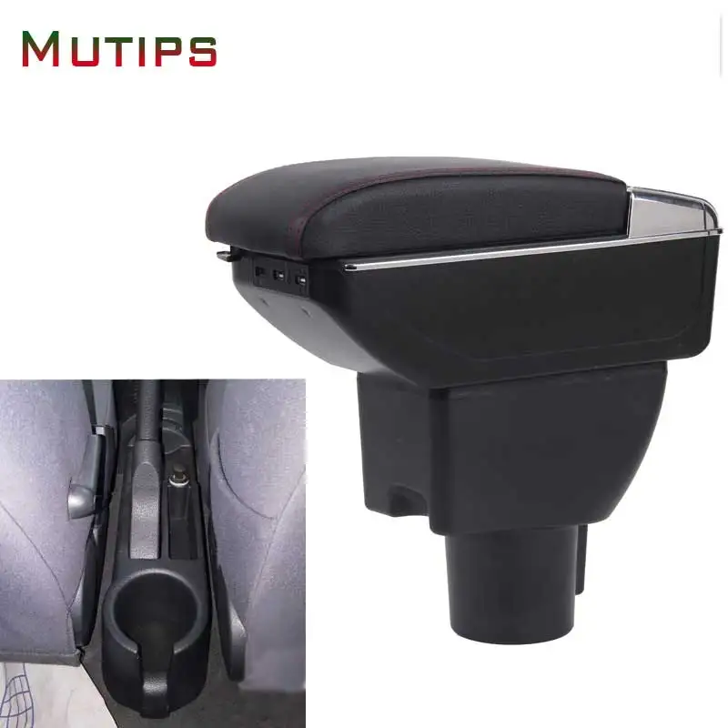 Подлокотник Mutips для Hyundai getz кожаный контейнер хранения украшение подлокотника