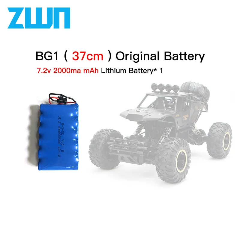 7.2в 2000 мАч lipo батарея 18650 для ZWN BG1 37 см 28 20 RC автозапчасти | Игрушки и хобби