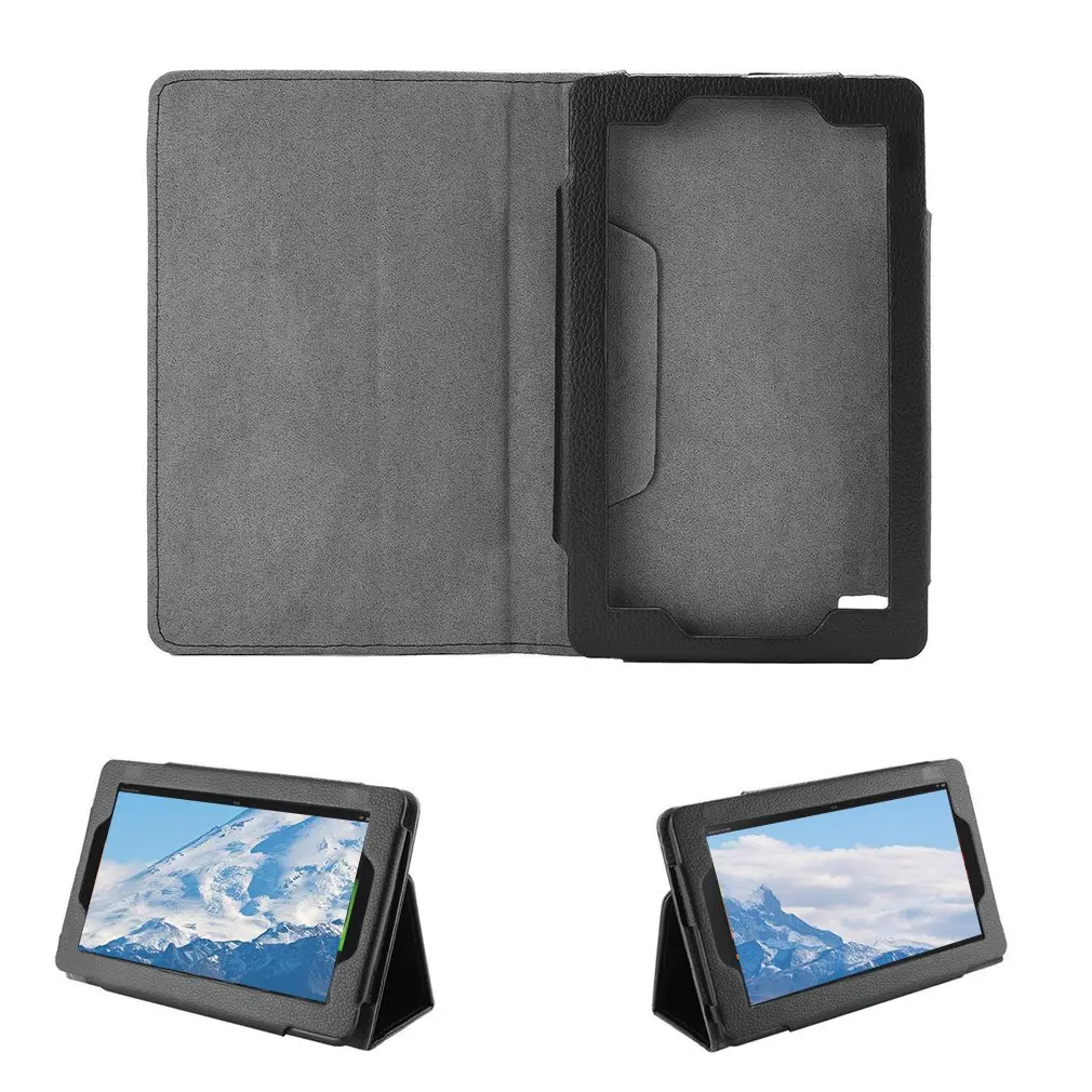 Durable PU Leather 7 inch Display Folio Protective Cover Case with Stand Secure Magnetic Closure &amp Open for Kindle Fire | Компьютеры и