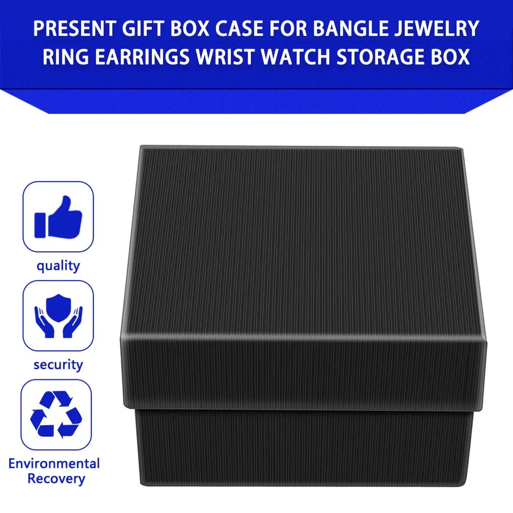 6 шт Роскошные наручные часы Коробка Подарок Чехол Дисплей органайзер для