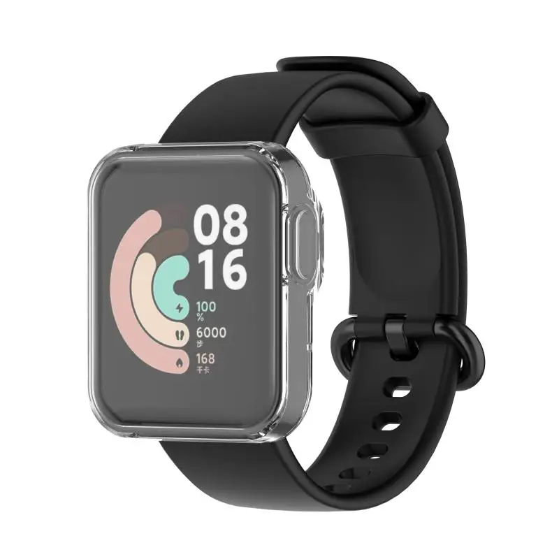 Screen Protector for Mi Watch Lite/Redmi Watch All-inclusive TPU Anti-drop Screen Protector Film for Xiaomi Smart Watch